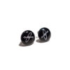 Hobkey Stud Earrings Kayak-HK-STUD-KAYAK_BlkWht